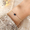 Saffier Donker Blauw Armband