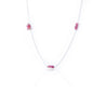 Roze toermalijn ketting